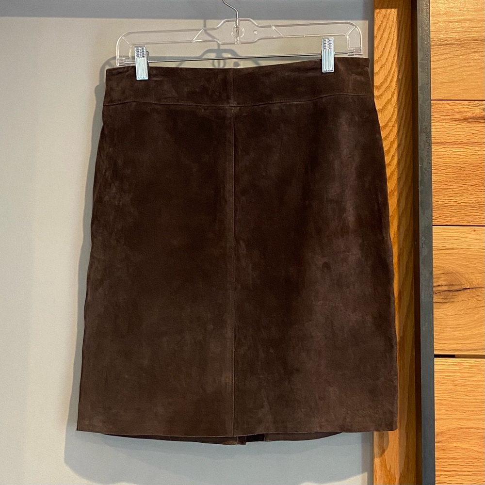 Vintage brown express mini skirt